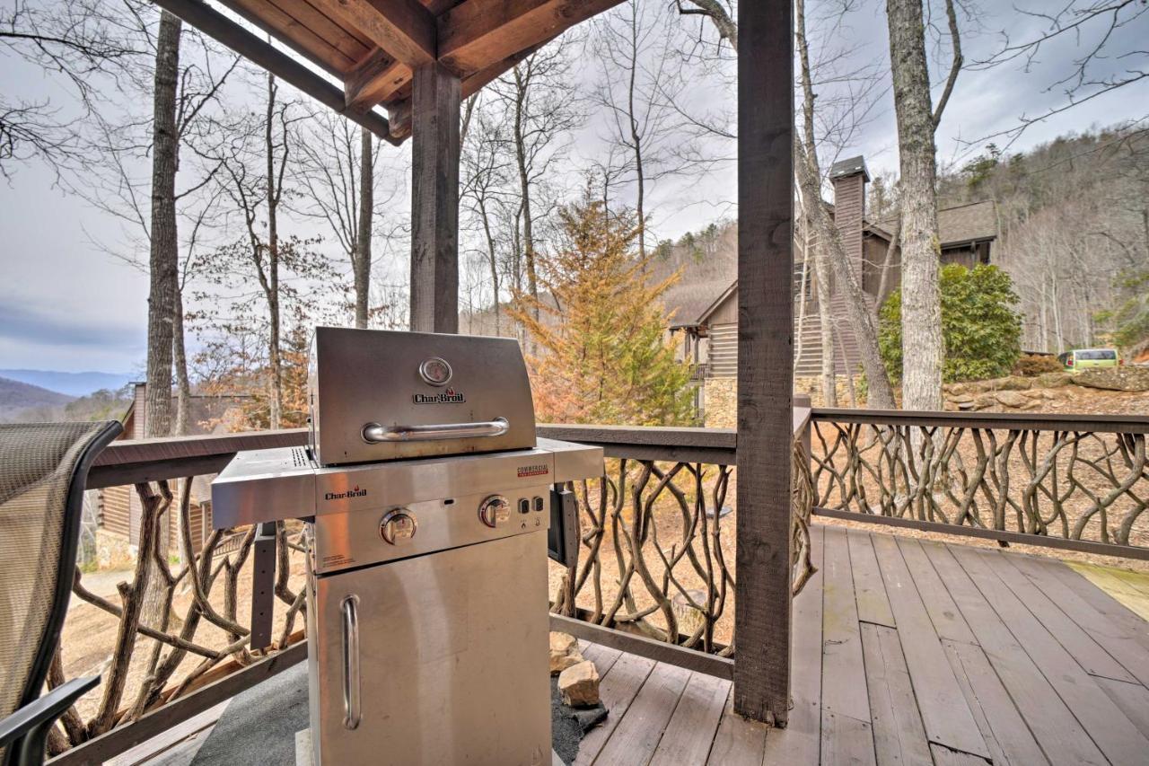 Luxury Cabin Rental In Franklin With Private Hot Tub Exterior photo